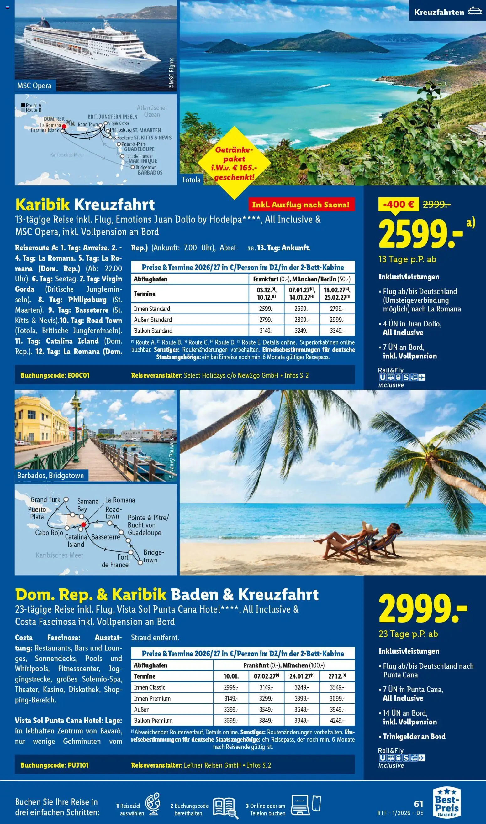 Lidl Reisen - Prospekt – gültig ab 14.01.2026 | Seite: 61 | Produkte: Telefon