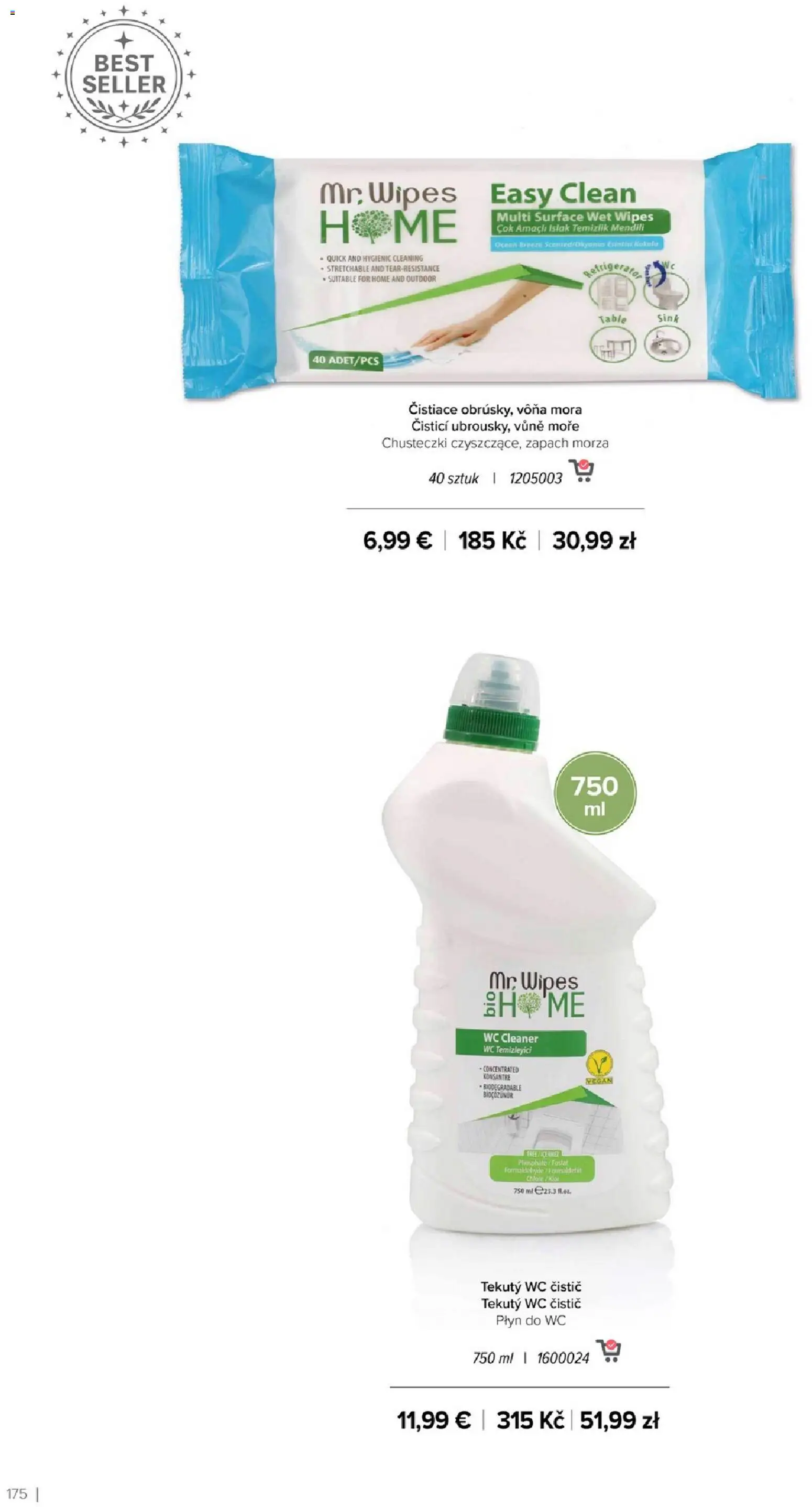 Nové Farmasi akcie – leták je platný od 01.01.2026 | Strana: 175 | Produkty: Wc