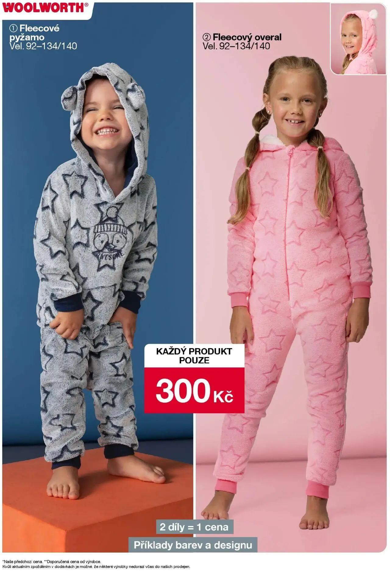 Woolworth leták - Třebíč, Třinec, Žatec, Otvice, Jihlava, Znojmo, Příbram od 03.10.2025 | Strana: 29 | Produkty: Overal, Pyžamo