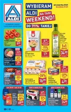 Pogląd oferty "Aldi Gazetka - Okazje na weekend" - ważna od 29.01.2026