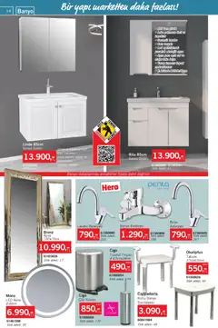 01.11.2025 tarihinden itibaren geçerli olan Bauhaus kataloğu önizlemesi | Sayfa: 14