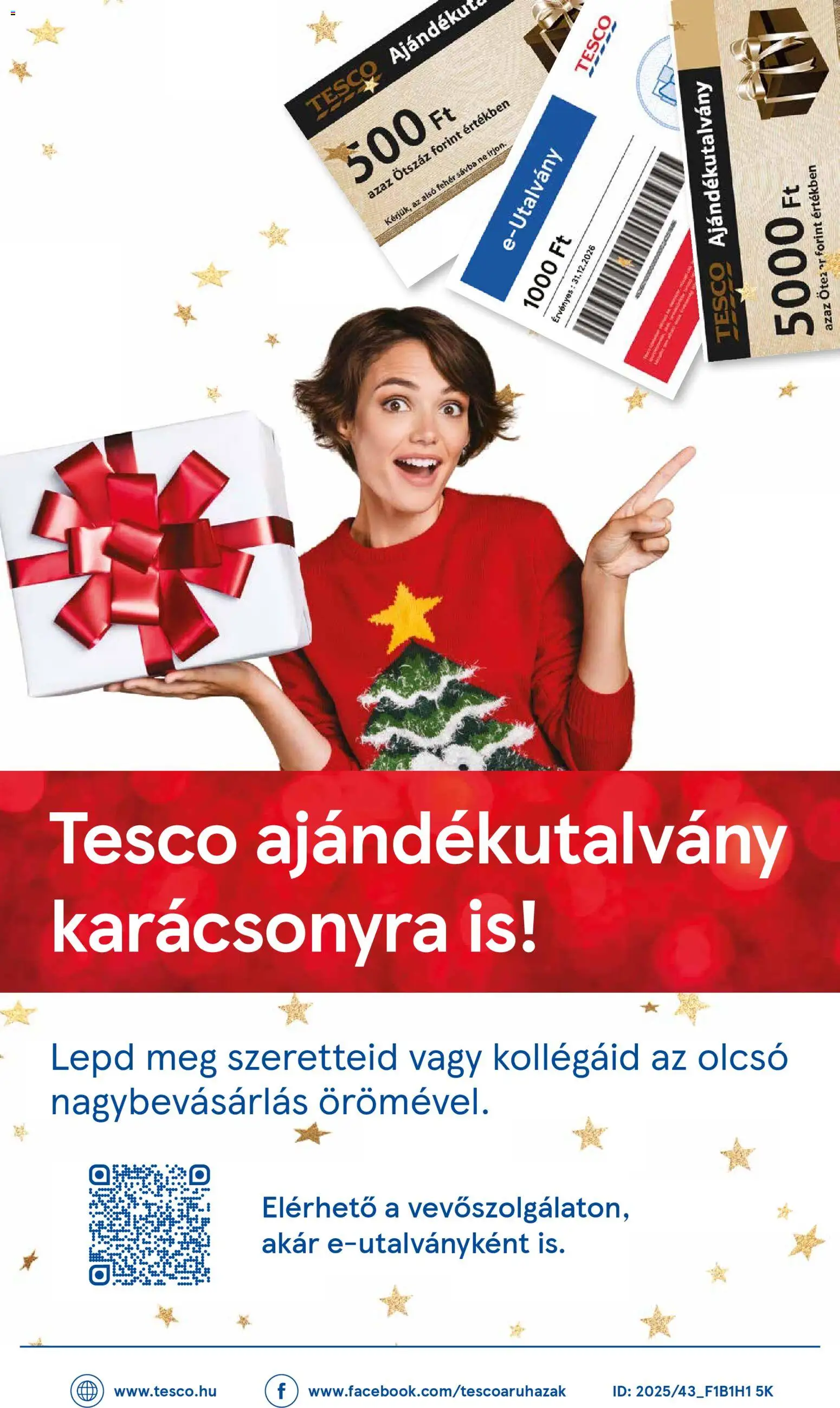 Tesco akciós ujság - amely érvényes a következő dátumtól: 18.12.2025 | Oldal: 34