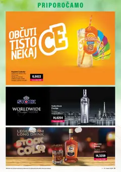 Mercator katalog akcije – veljaven od 01.03.2026 | Stran: 3 | Izdelki: Kos, Vodka