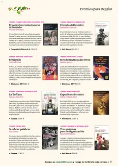 Vista previa Casa del libro folleto válido desde el 01.11.2025 | Página: 17 | Productos: Biblioteca