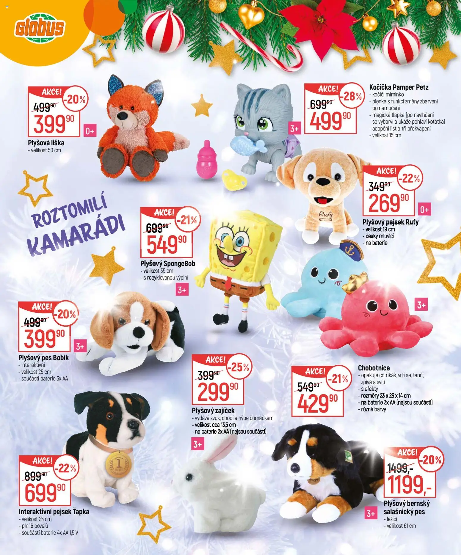 Globus leták - Šťastné a veselé od 12.11.2025 | Strana: 16