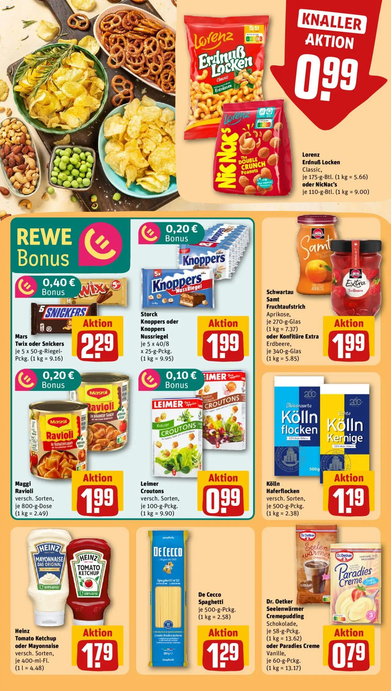 Rewe Prospekt 	 - gültig ab dem 07.07.2025 | Seite: 18 | Produkte: Kolln, Schokolade, Twix, Mayonnaise