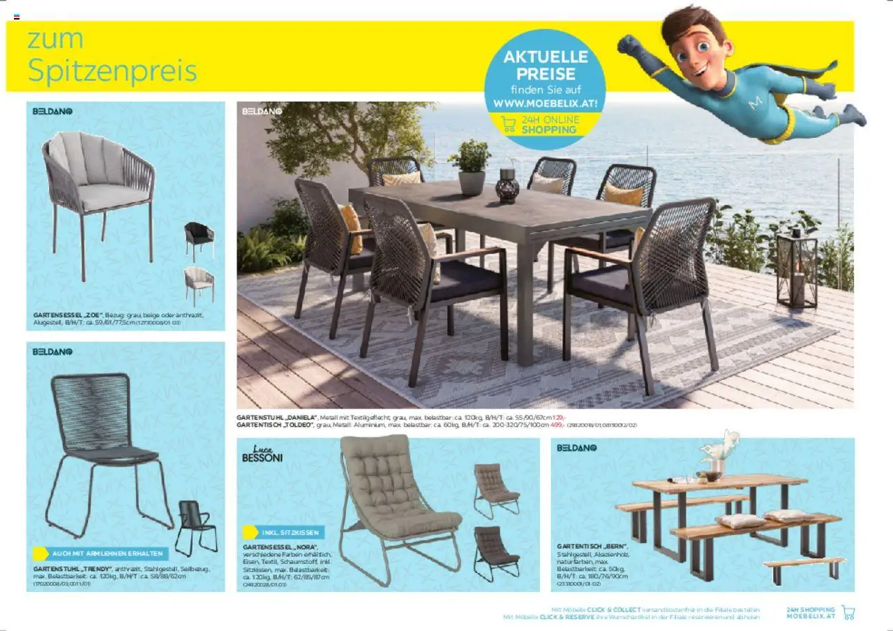 Möbelix Gartenmöbelprospekt gültig ab 10.03.2025 | Seite: 19