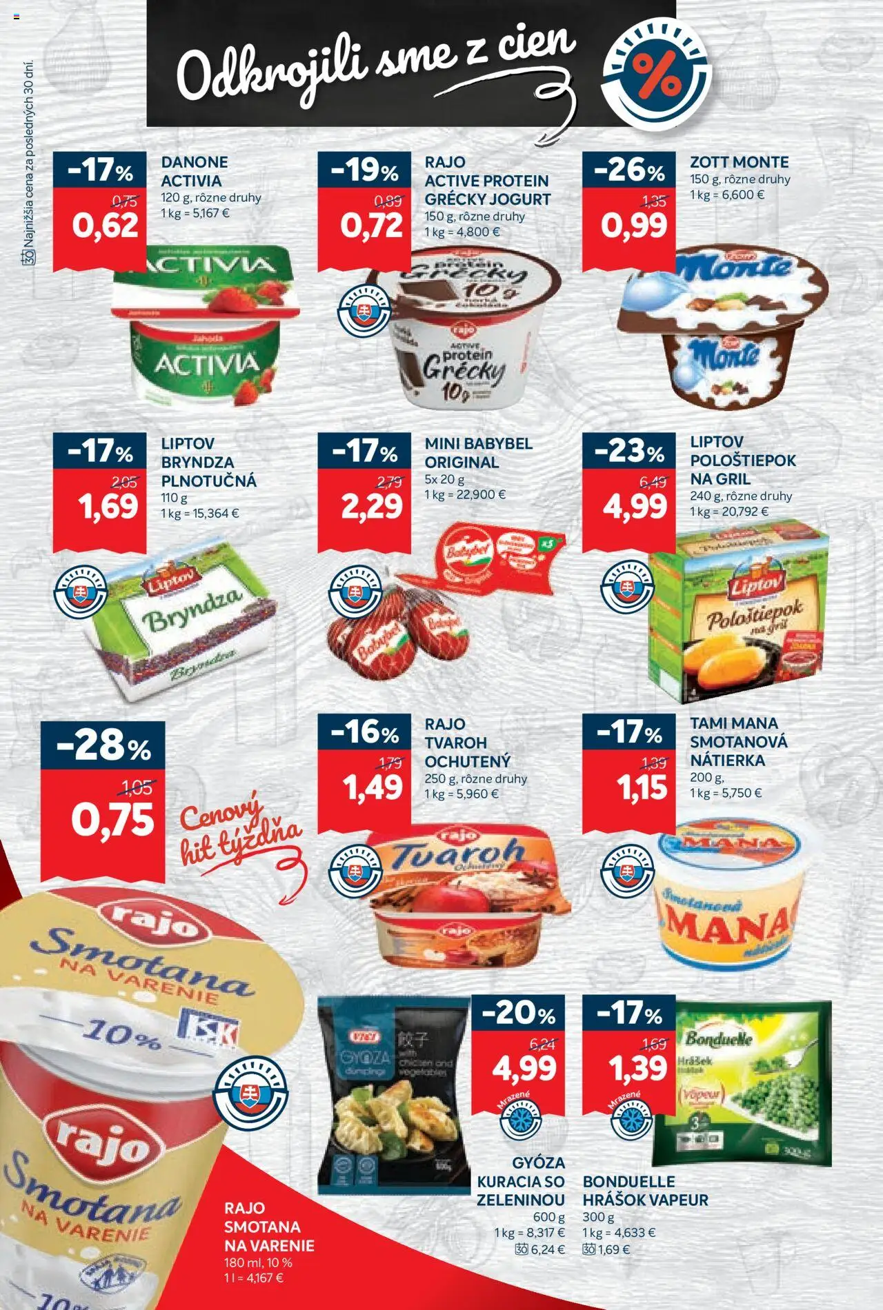 Kraj leták │ platný od 10.07.2025 | Strana: 4 | Produkty: Gril, Jogurt, Bryndza