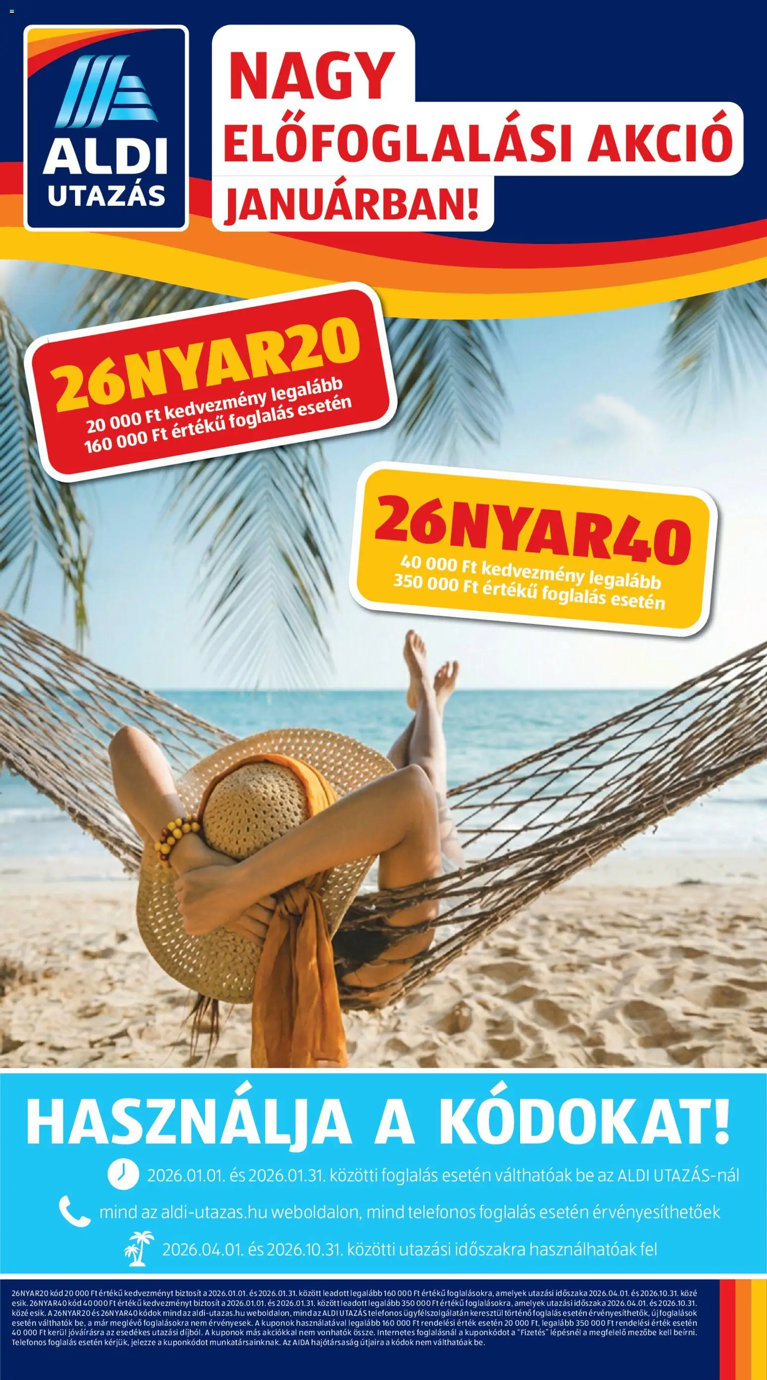 Aldi akciós ujság - amely érvényes a következő dátumtól: 15.01.2026 | Oldal: 1