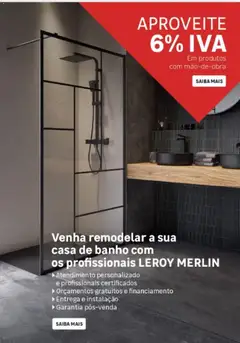 Pré-visualização Leroy Merlin Catálogo válido de 15.01.2026 | Página: 9 | Produtos: Casa de banho, Banho