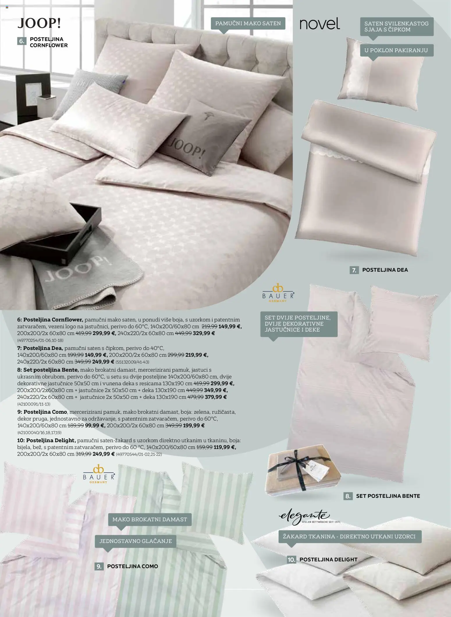 Lesnina katalog | vrijedi od 02.02.2026 | Stranica: 7 | Proizvodi: Posteljina, Deka