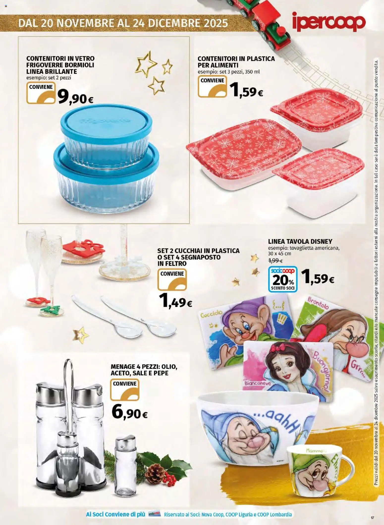 Volantino Ipercoop del 20.11.2025 | Pagina: 17 | Prodotti: Sale, Pepe, Data