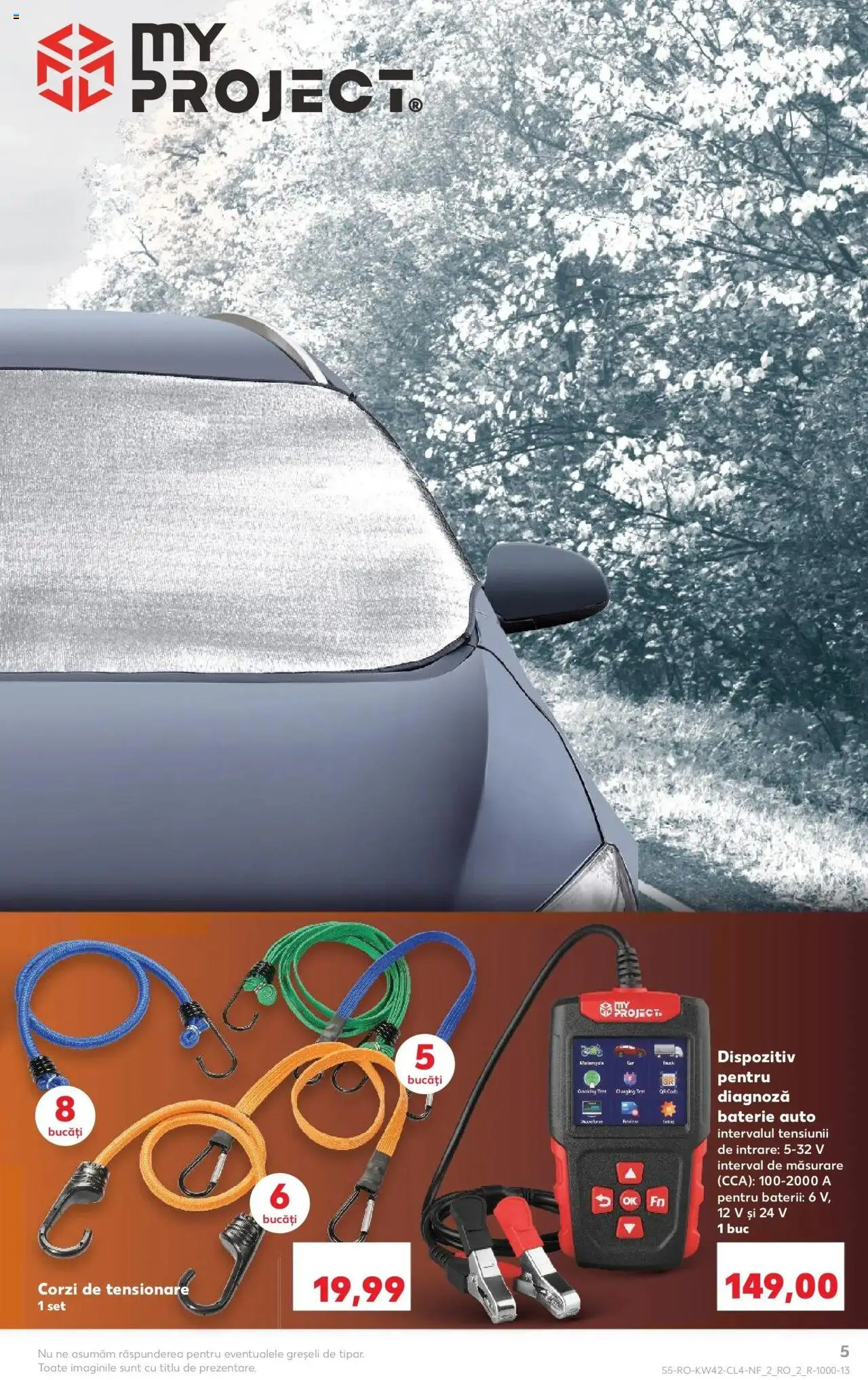 Noul catalog Kaufland – valabil de la 15.10.2025 | Pagină: 5 | Produse: Baterie, Baterii