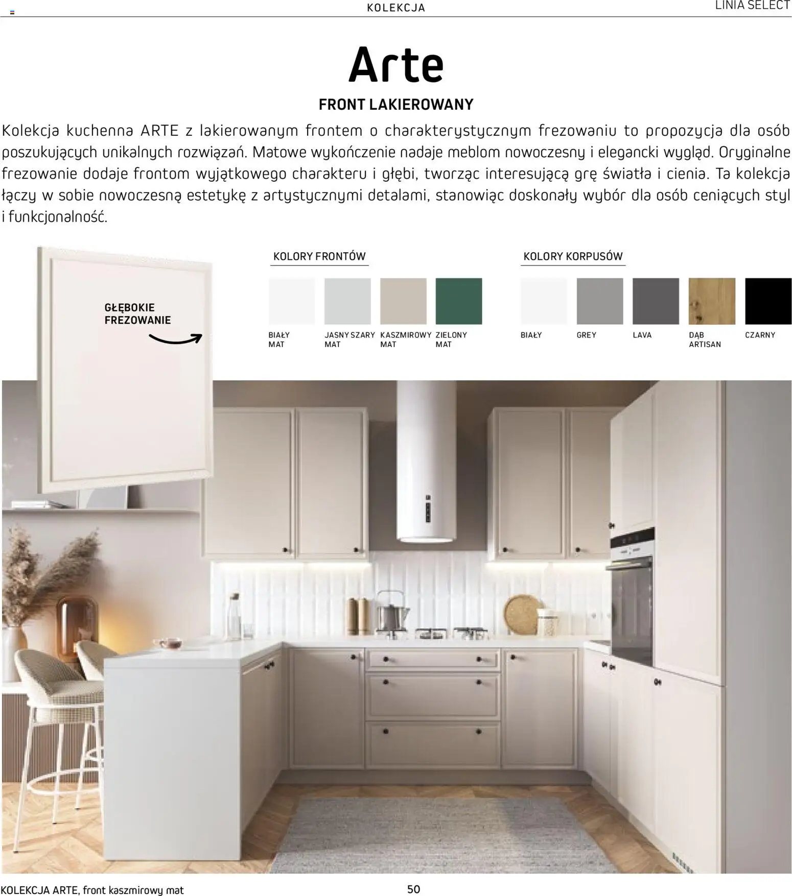 Komfort Gazetka - Katalog kuchnie od 15.12.2025 | Strona: 50