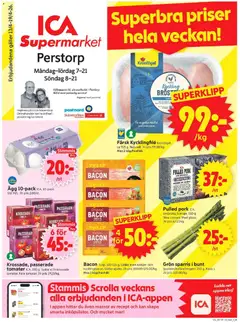 ICA Supermarket - Perstorp - Förhandsvisning av reklamblad från butik ICA Supermarket aktuell från 13.04.2026
