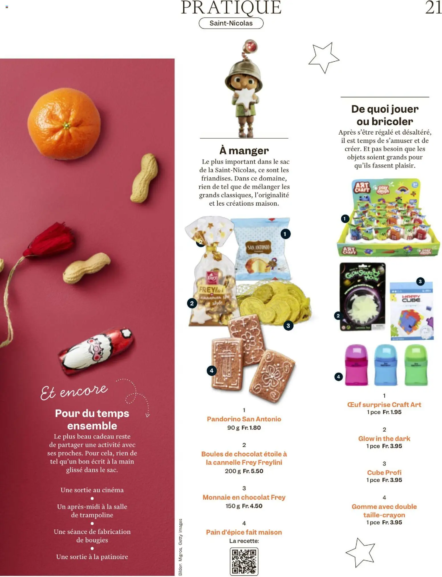 Migros Magazin FR – gültig ab 24.11.2025 | Seite: 21 | Produkte: Trampoline, Bilder