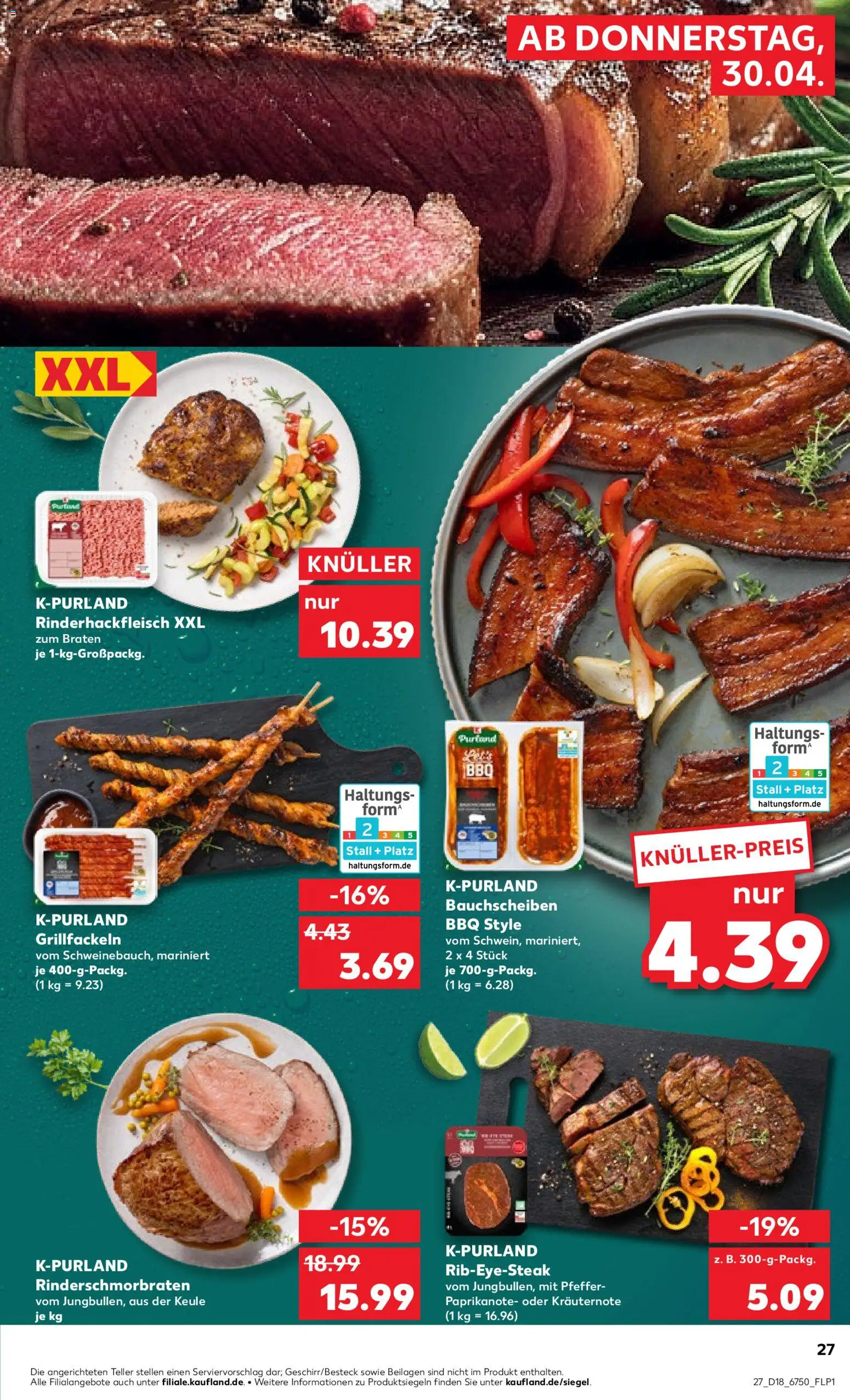 Kaufland Prospekt Potsdam	 – gültig ab 30.04.2026 | Seite: 27 | Produkte: Pfeffer, Steak