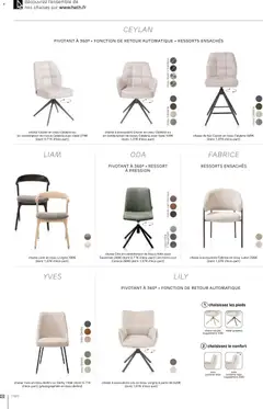 H&H - Prévisualisation de H&H Guide d'inspiration valide à partir de 24.11.2025 | Page: 230 | Produits: Chaise, Combinaison, Chaise de bar