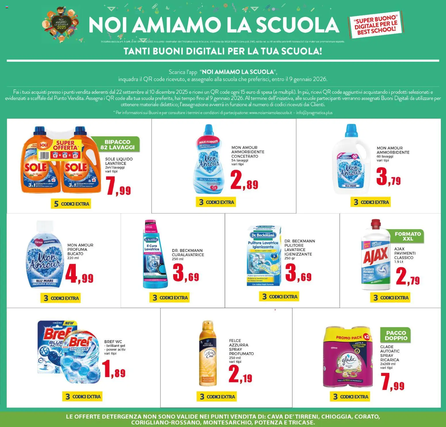 Volantino Happy Casa del 05.11.2025 | Pagina: 27 | Prodotti: Ammorbidente, Lavatrice, WC, Profumo