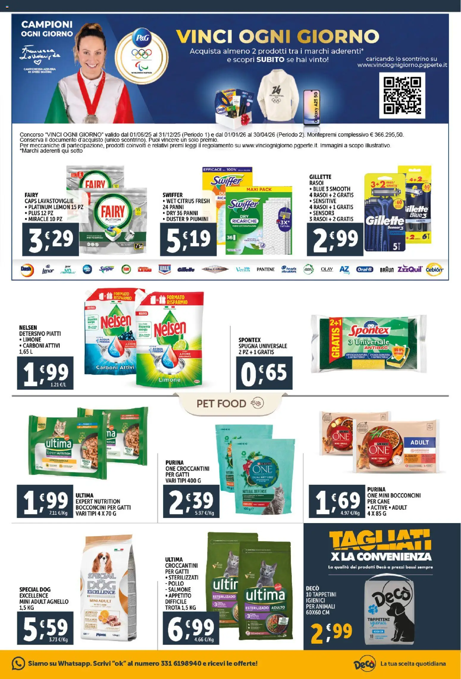 Volantino Decò del 06.03.2026 | Pagina: 19 | Prodotti: Spugna, Acqua, Trota, Lavastoviglie