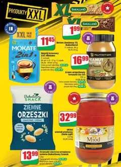 Pogląd oferty "Miód wielokwiatowy Złote Łąki, 2,2 kg" - ważna od 18.03.2026 | Strona: 17 | Produkty: Miód, Orzeszki ziemne, Czekolada, Krem