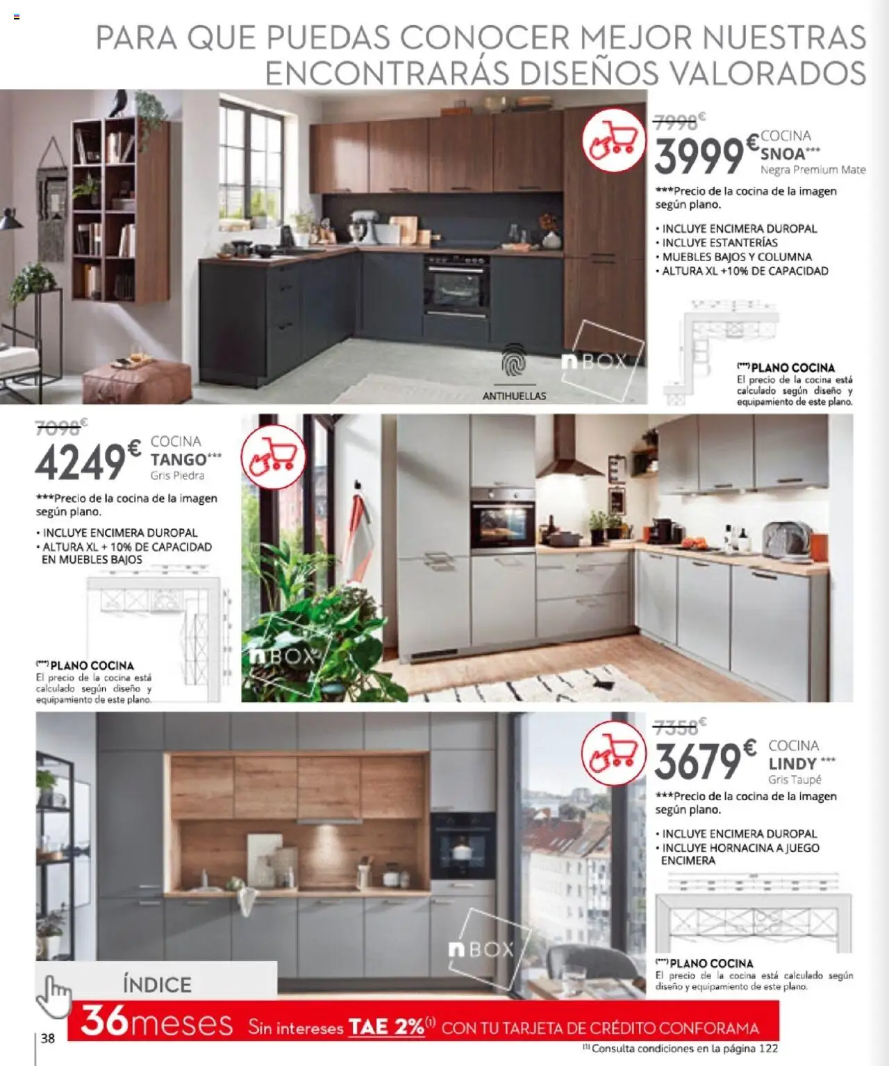 Conforama - Folleto │ válido desde el 27.03.2025 | Página: 38 | Productos: Muebles, Cocina