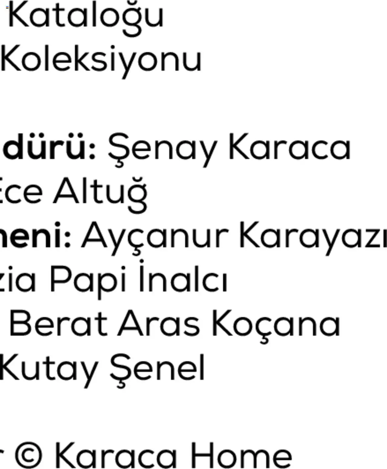 Karaca Home Katalog - 01.03.2025 tarihinden itibaren geçerlidir | Sayfa: 45