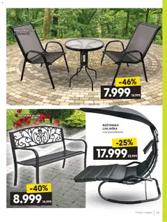 Roda katalog Prolećni magazin - pregled Roda kataloga - važi od 09.04.2026 | Strana: 23 | Proizvode: Klupa, Ljuljaška