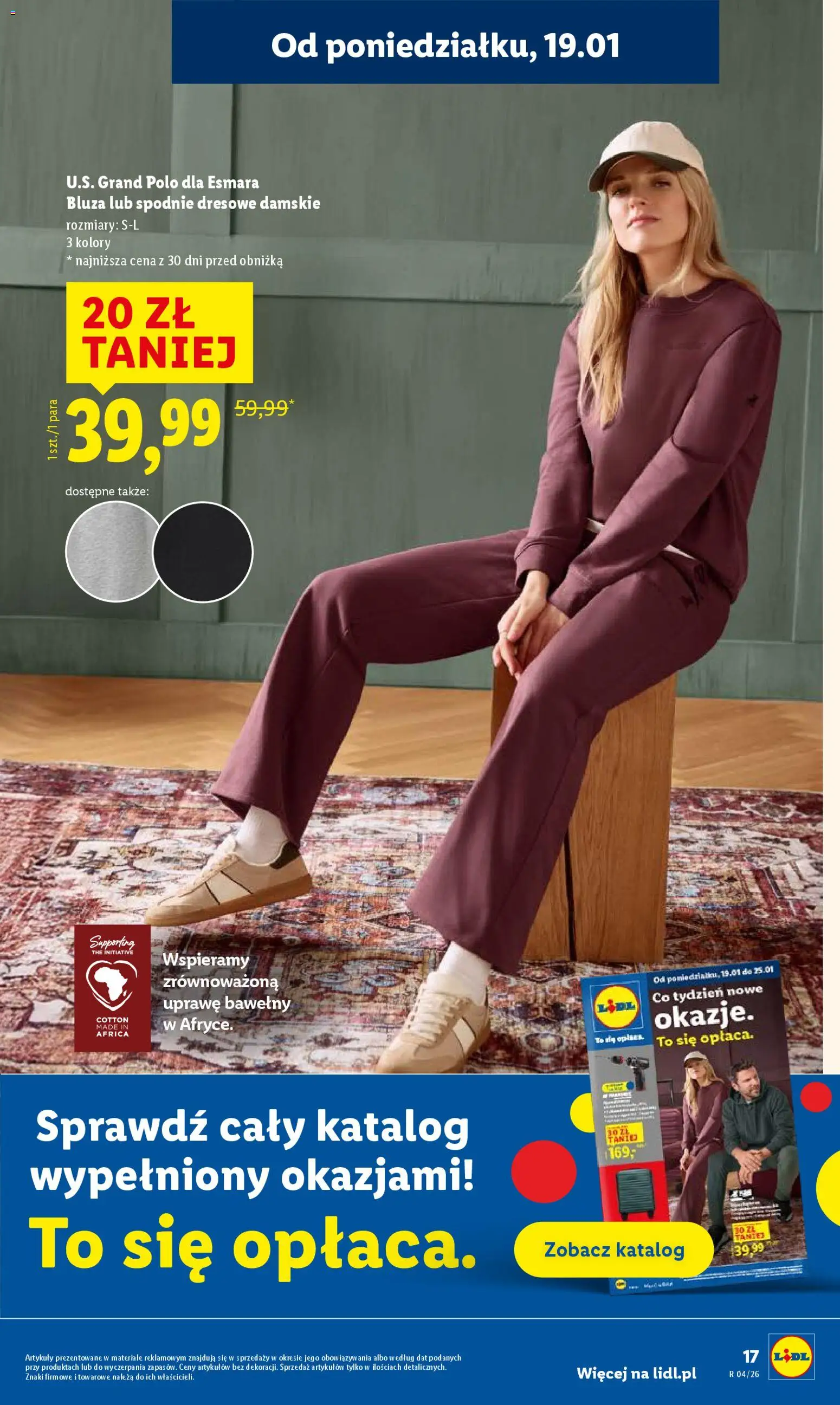 Lidl Gazetka od 19.01.2026 | Strona: 17