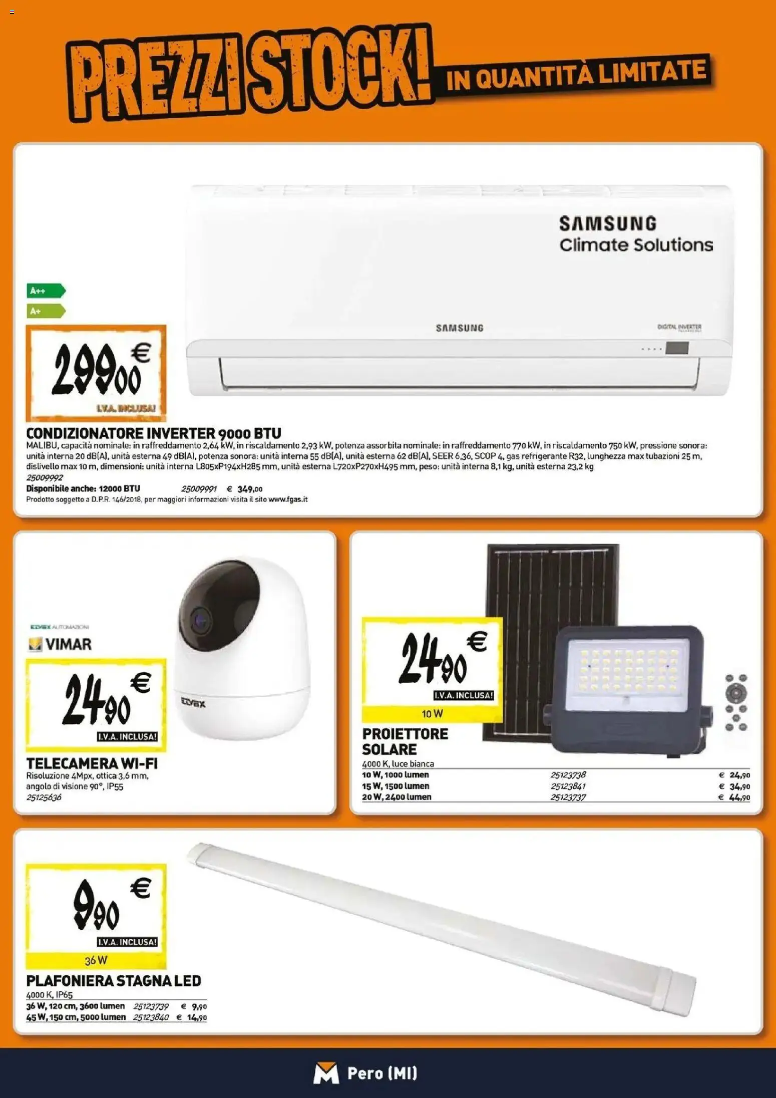 Volantino TECNOMAT del 26.03.2026 | Pagina: 13 | Prodotti: Condizionatore, Samsung