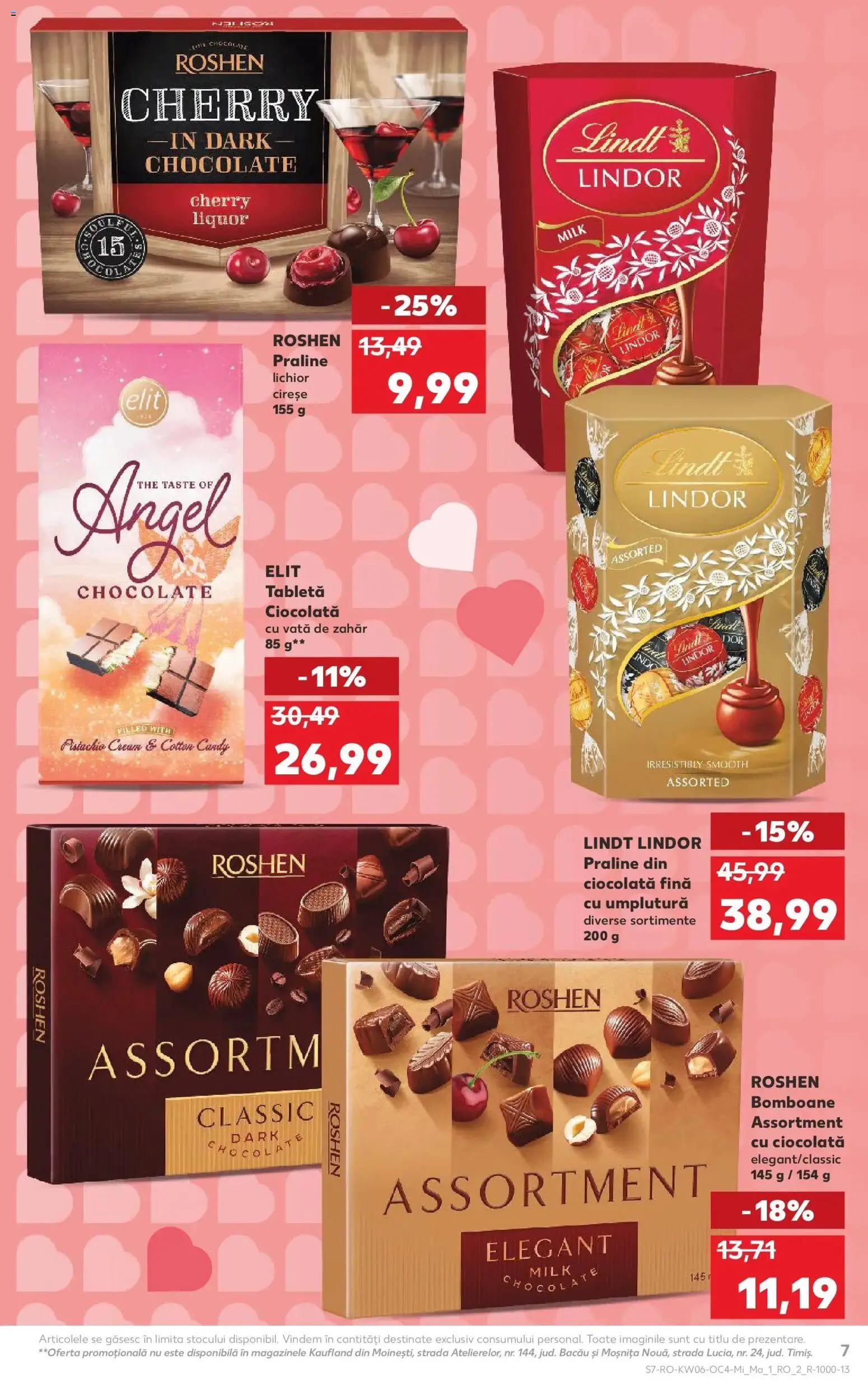 Noul catalog Kaufland – valabil de la 04.02.2026 | Pagină: 7 | Produse: Tabletă, Lichior, Ciocolată, Bomboane