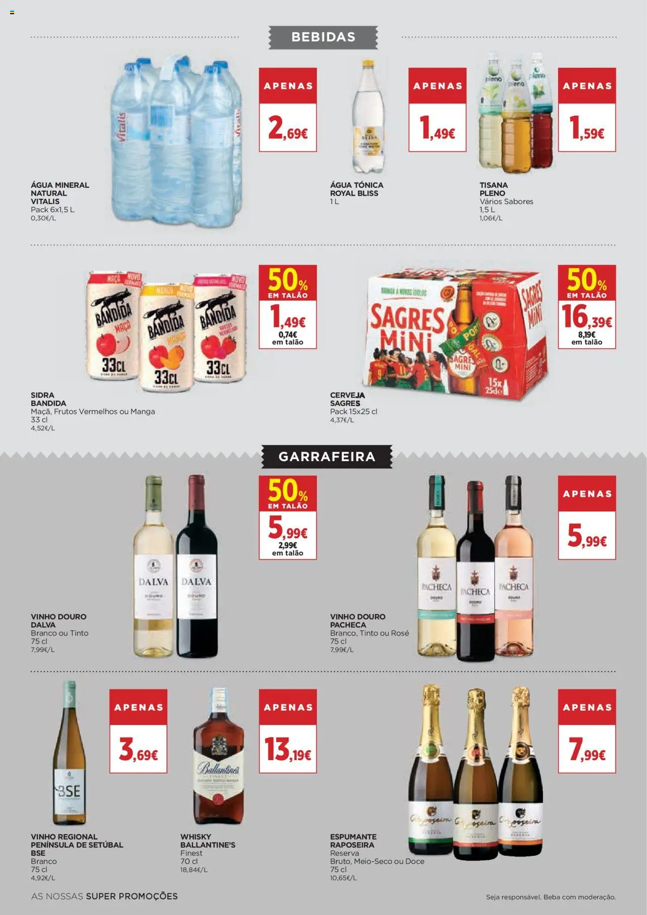El Corte Ingles folheto │ válido de 25.07.2025 | Página: 10 | Produtos: Agua, Whisky, Espumante, Água mineral