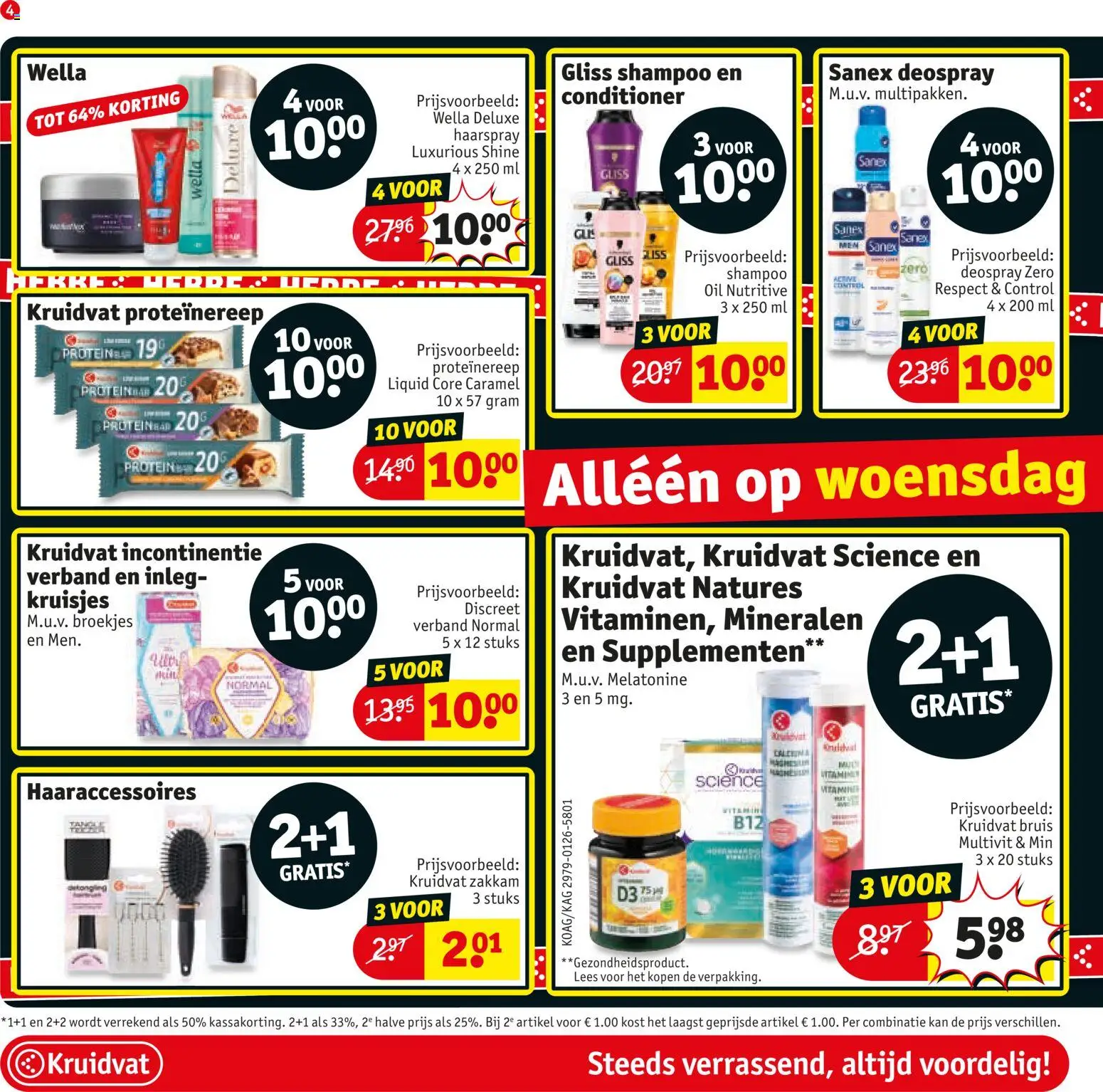 {H1} | Pagina: 4 | Producten: Deodorant, Pads, Shampoo, Haarspray