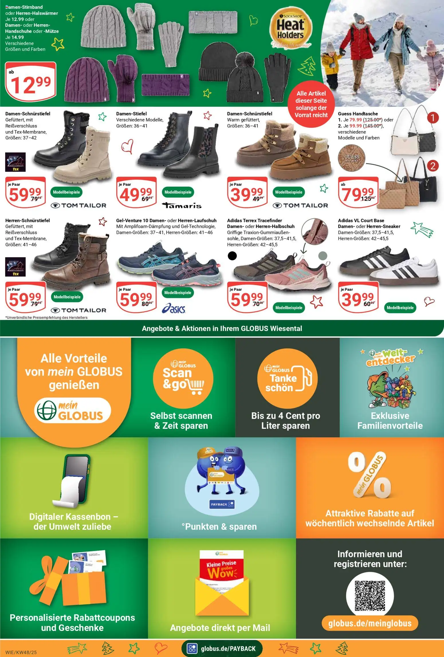 Globus prospekt Waghäusel-Wiesental	 – gültig ab 24.11.2025 | Seite: 31 | Produkte: Handtasche, Handschuhe