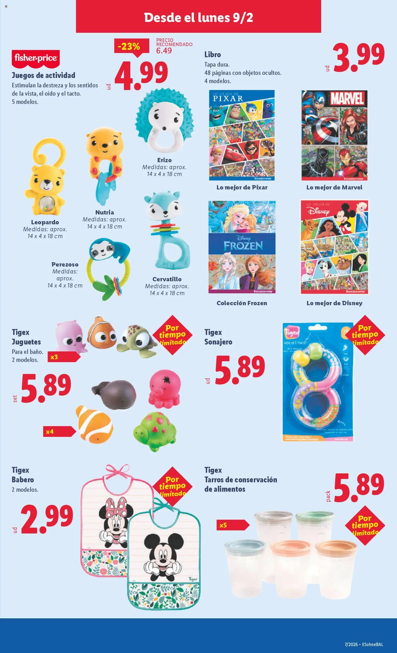 Lidl folleto de bazar │ válido desde el 09.02.2026 | Página: 19 | Productos: Juguetes, Κούβα