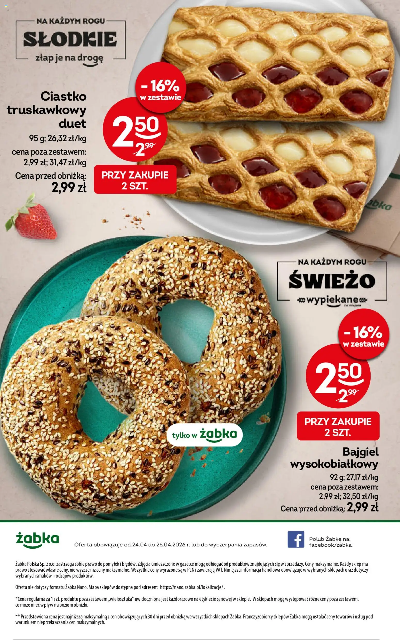 Żabka gazetka - Weekendowe promocje od 24.04.2026 | Strona: 8