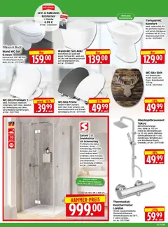 HERKULES Bau & Garten ab 17.11.2025 gültig | Seite: 12 | Produkte: Duscharmatur