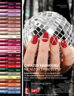 Pogląd oferty "Avon Black Friday" - ważna od 01.11.2025 | Strona: 82 | Produkty: Naklejki, Lakier do paznokci