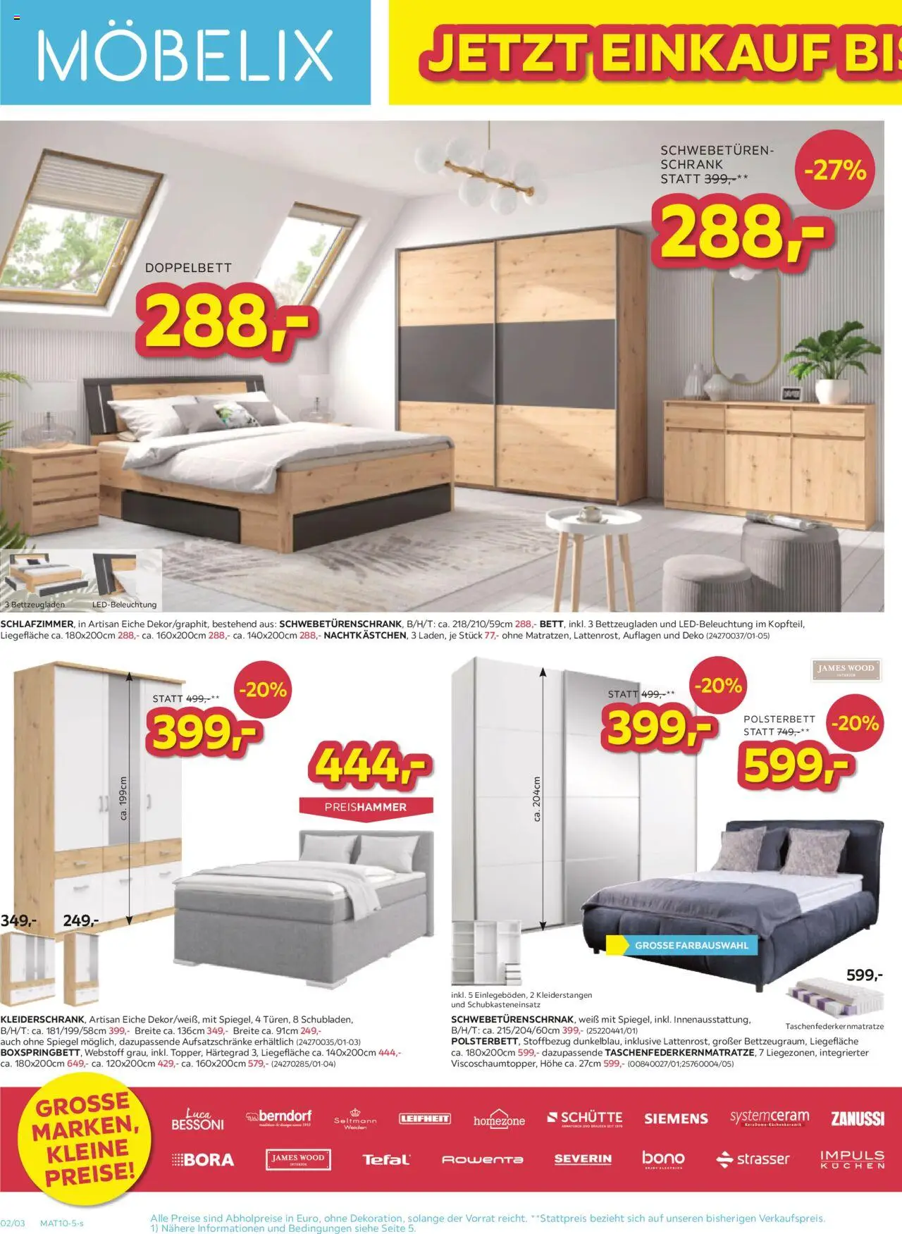 Möbelix Angebote gültig ab 21.10.2025 | Seite: 2 | Produkte: Schrank, Spiegel