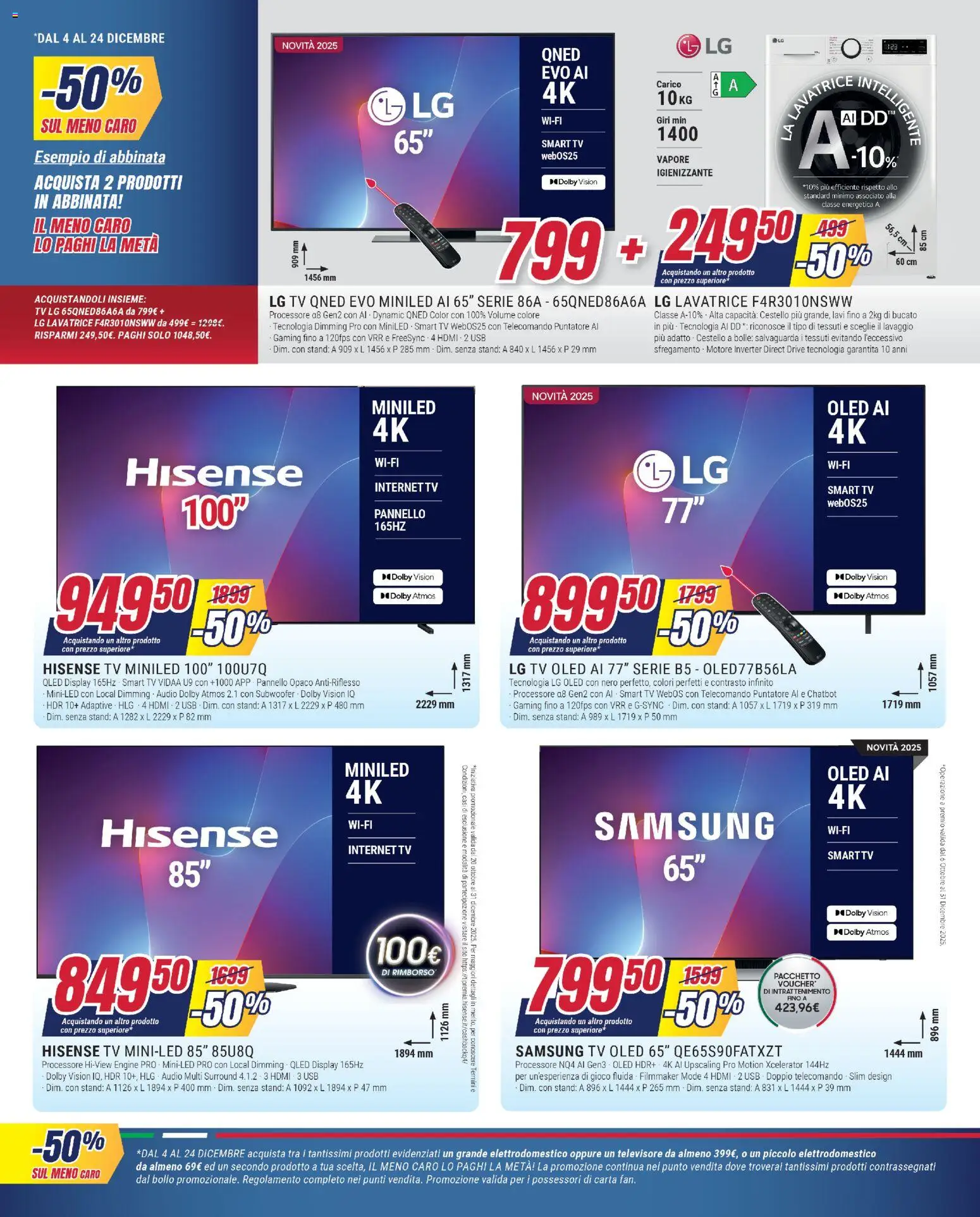 Volantino Trony del 04.12.2025 | Pagina: 24 | Prodotti: Telecomando, smart TV, Gioco, Samsung