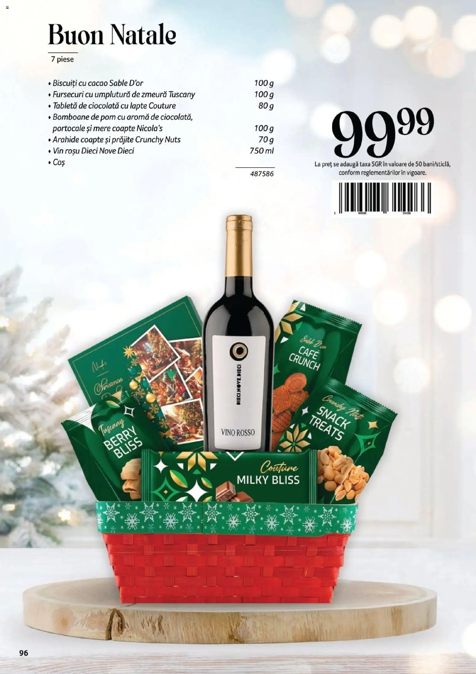 Noul catalog Selgros – valabil de la 07.11.2025 | Pagină: 96 | Produse: Tabletă, Arahide, Mere, Biscuiți