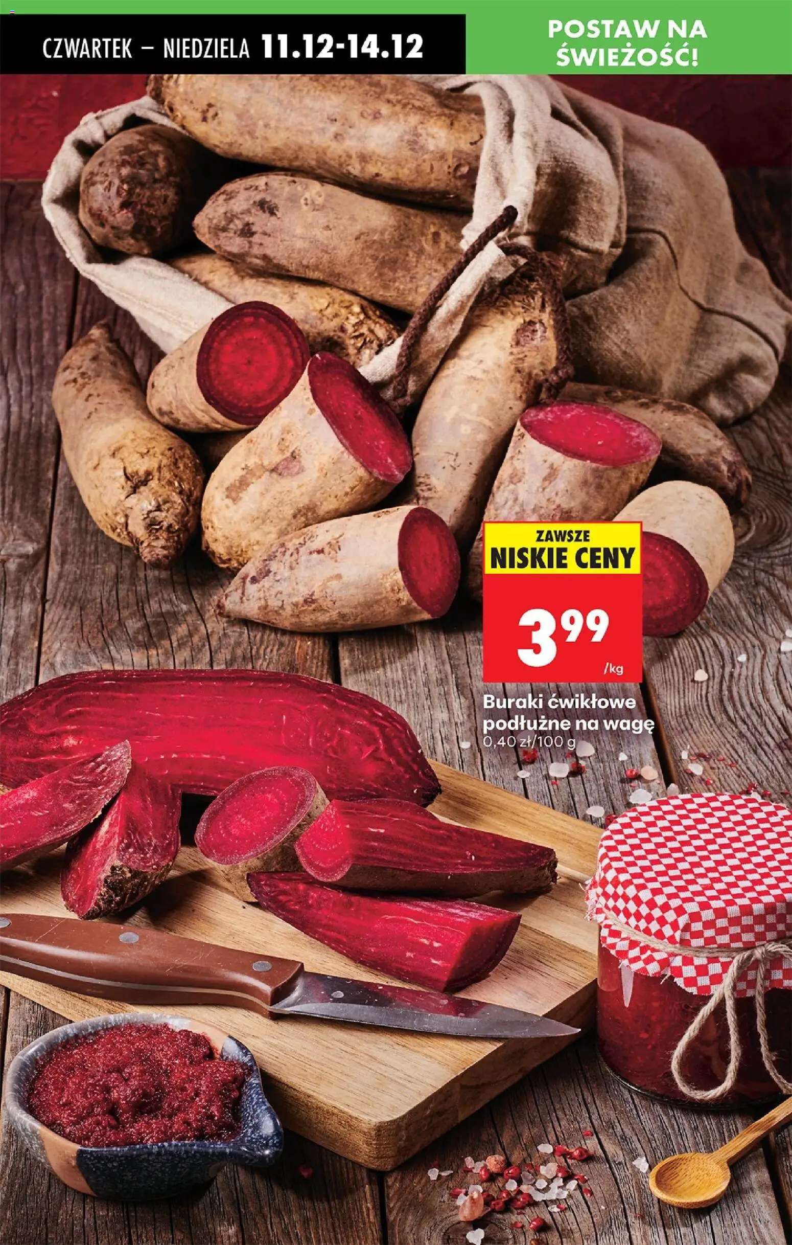 Biedronka gazetka - Oferta w tym tygodniu od 11.12.2025 | Strona: 24 | Produkty: Buraki