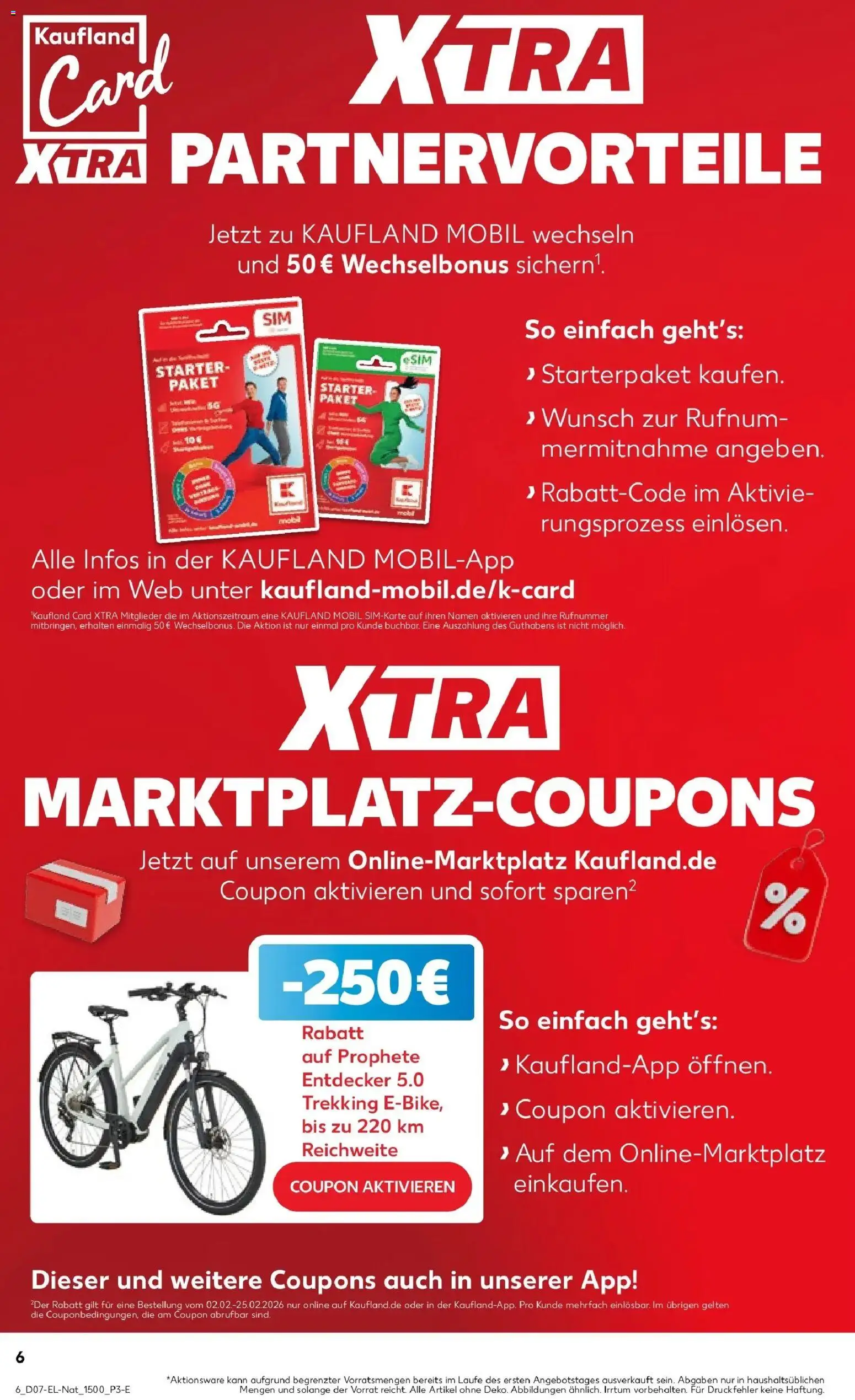 Kaufland prospekt Siegen	 – gültig ab 12.02.2026 | Seite: 6 | Produkte: E-Bike