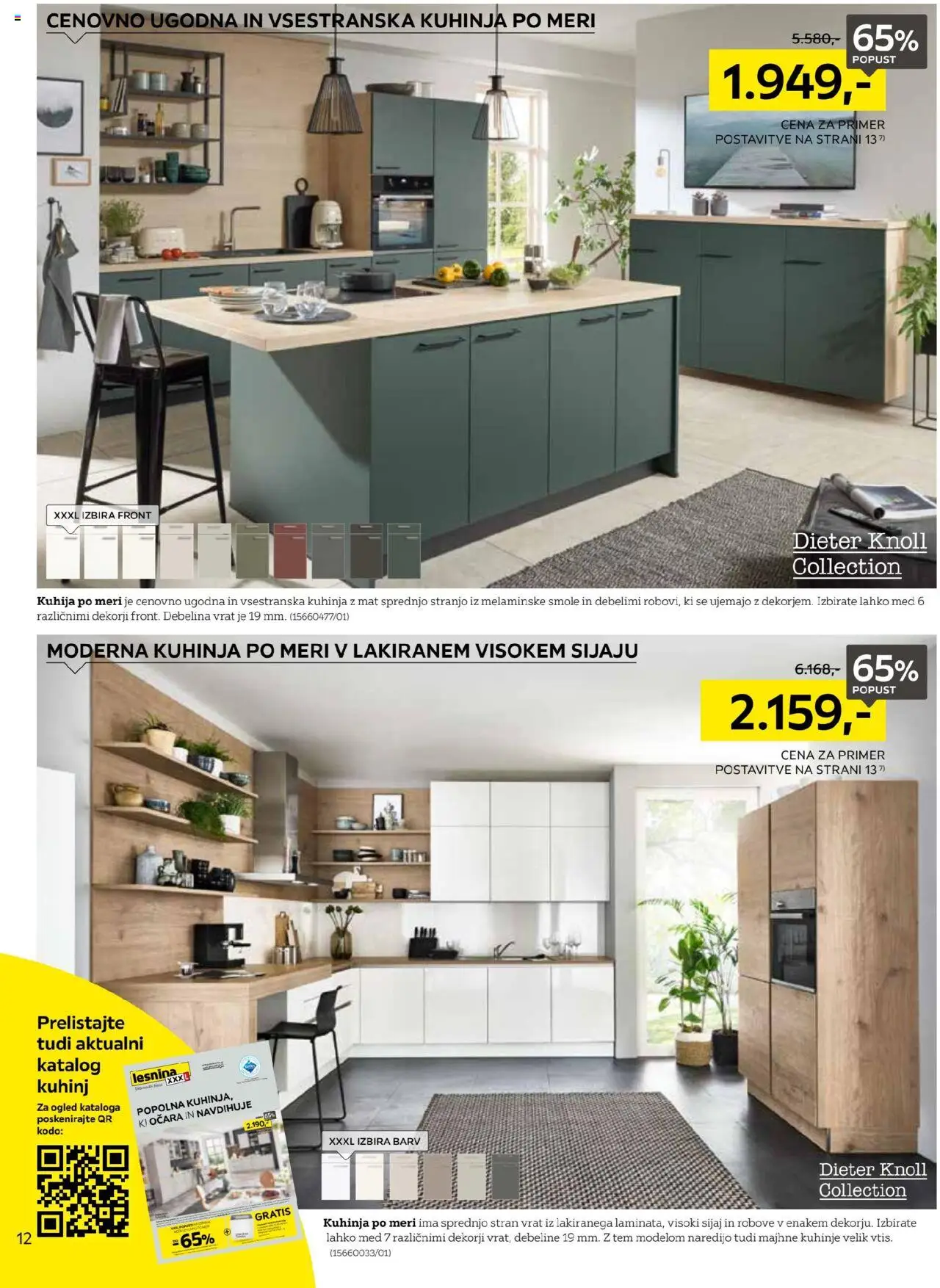 XXXL Lesnina katalog začetek novega poglavja │ velja od 19.08.2025 | Stran: 12 | Izdelki: Kuhinja