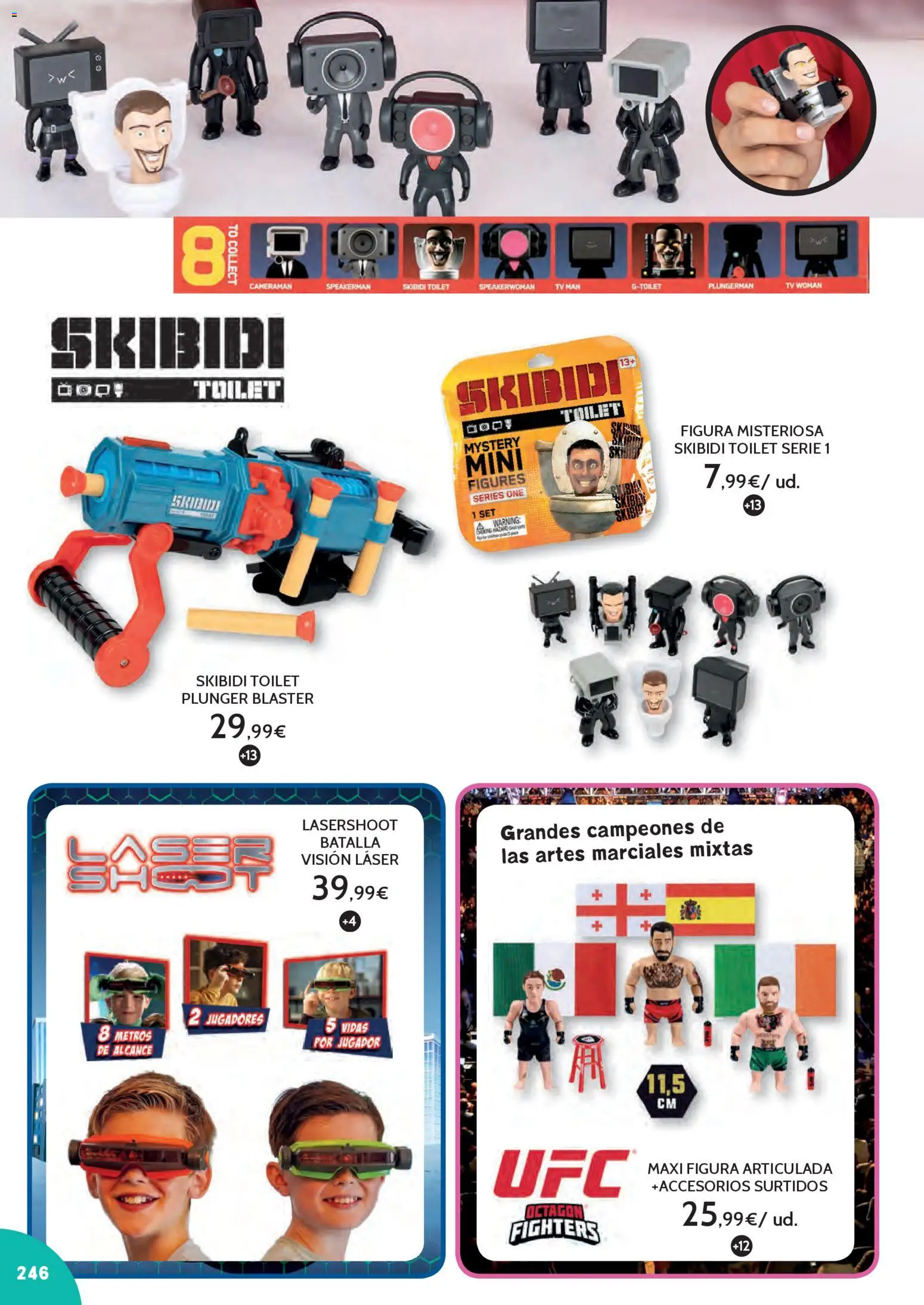 Toy Planet - Catálogo Juguetes Navidad │ válido desde el 03.11.2025 | Página: 246 | Productos: Jugador