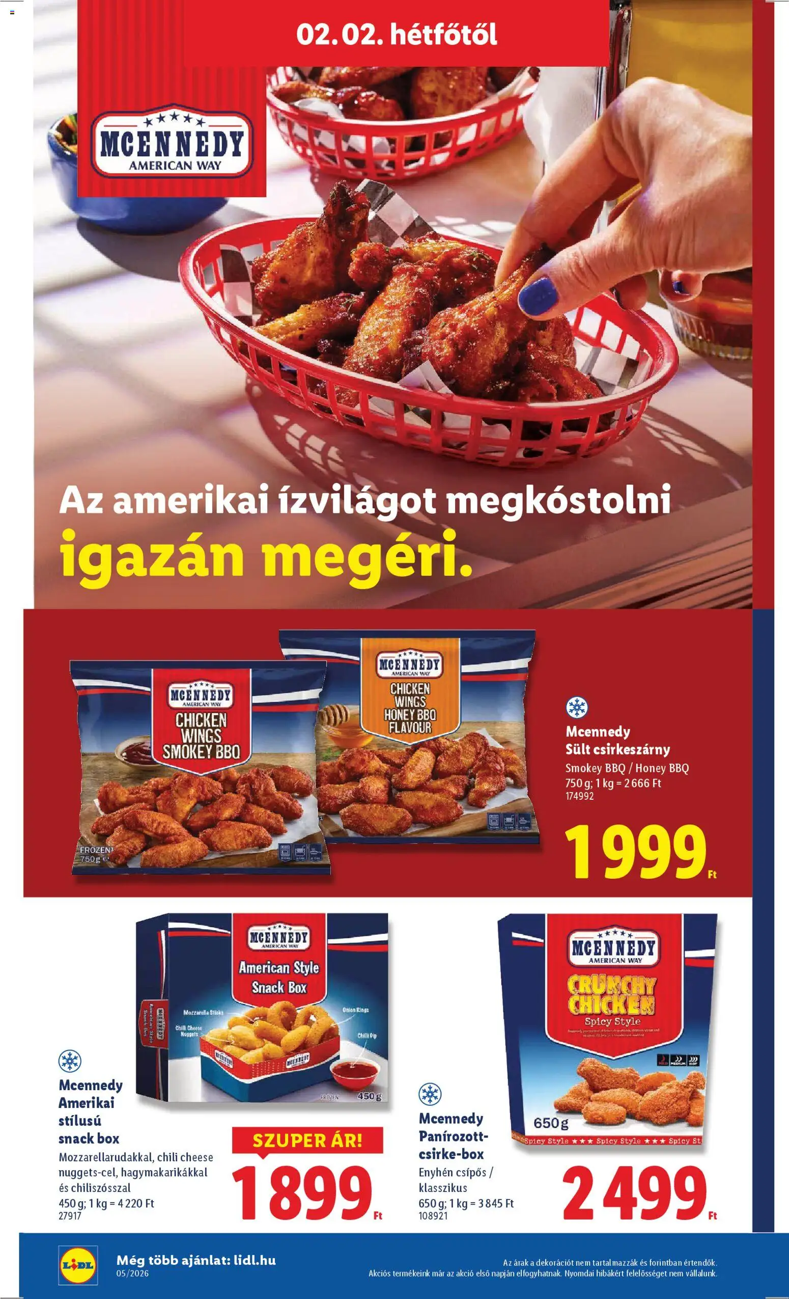 Lidl akciós ujság - amely érvényes a következő dátumtól: 29.01.2026 | Oldal: 48 | Termékek: Chili, Mozzarella