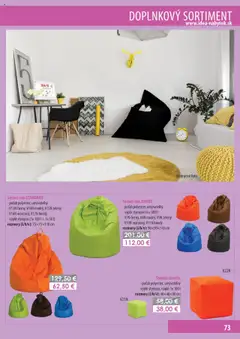 IDEA nábytok leták platný od 01.10.2025 | Strana: 73 | Produkty: Sedací vak