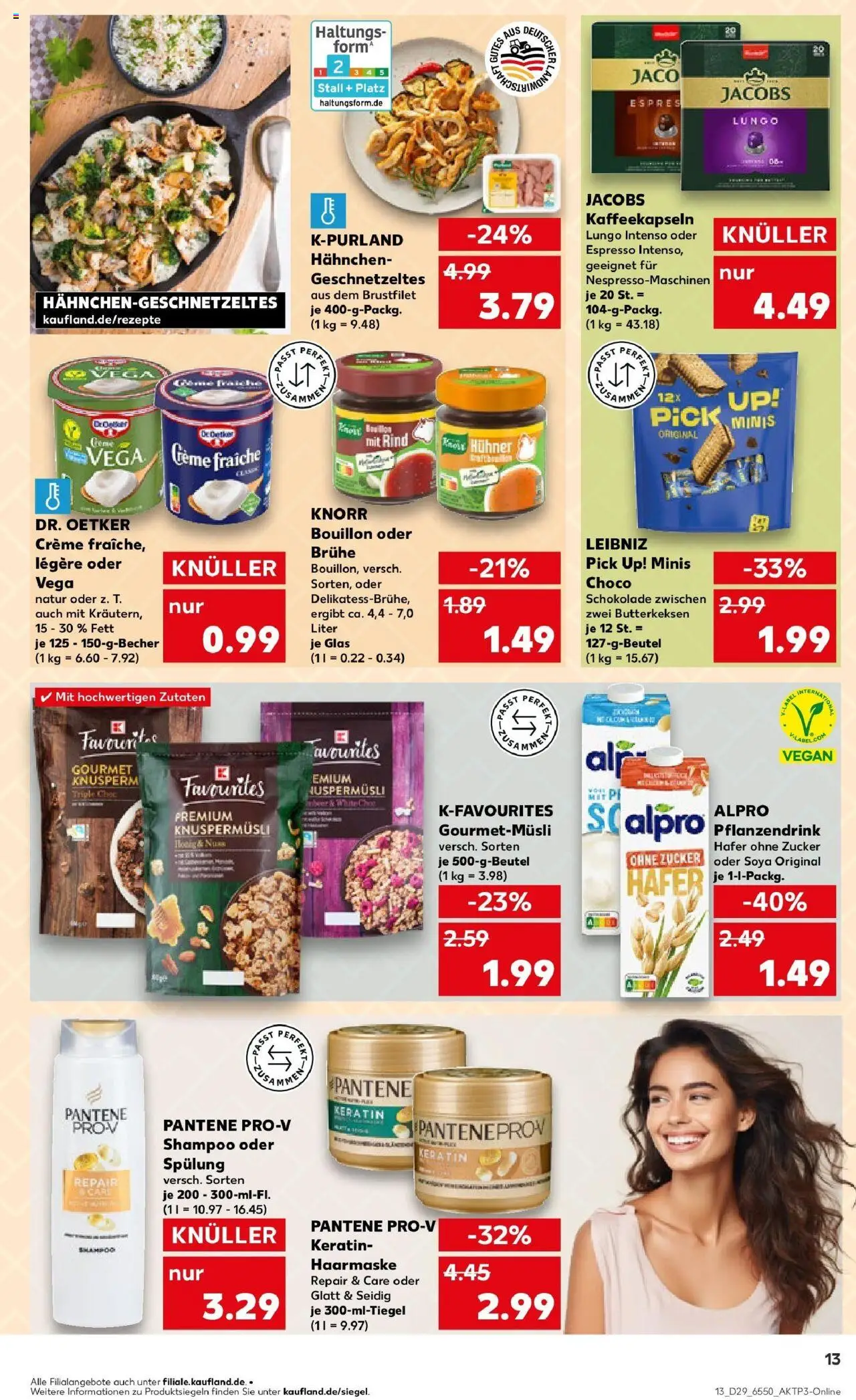 Kaufland prospekt Itzehoe	 - gültig ab dem 21.07.2025 | Seite: 26 | Produkte: Hahnchen, Knorr, Haarmaske, Alpro