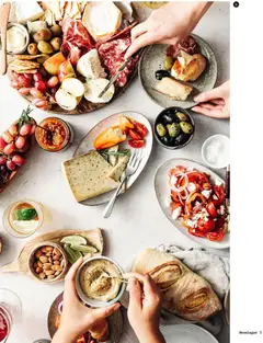 Hummus, A bowl of hummus with a spoon. - Förhandsvisning av reklamblad från butik Hemköp aktuell från 19.02.2026 | Sida: 5