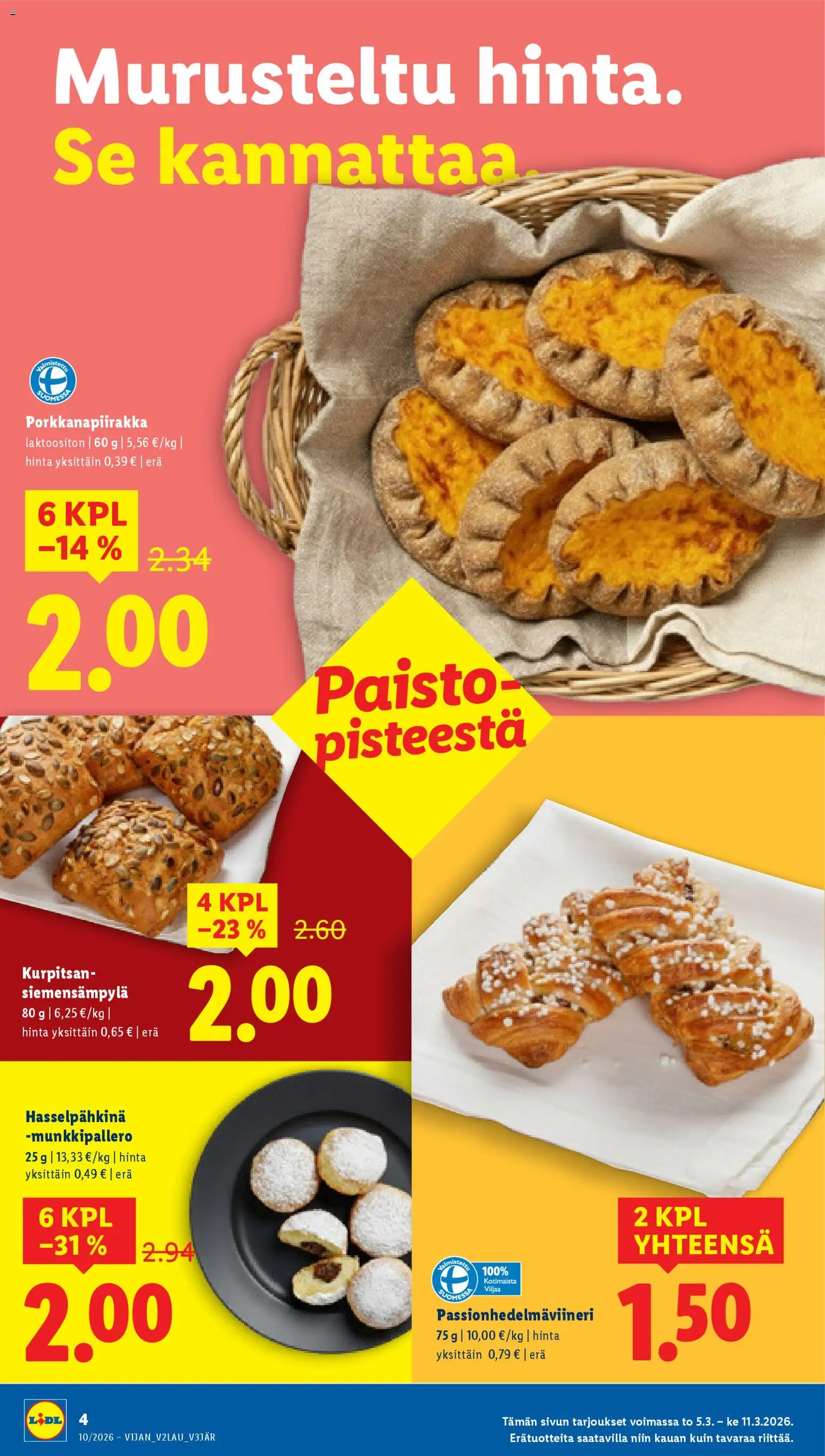 Lidl tarjoukset - Rovaniemi – voimassa 05.03.2026 alkaen | Sivu: 6